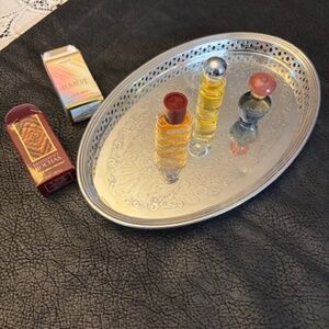Sheffield vintage small oval tray, silver-plated - READ Description -Extra